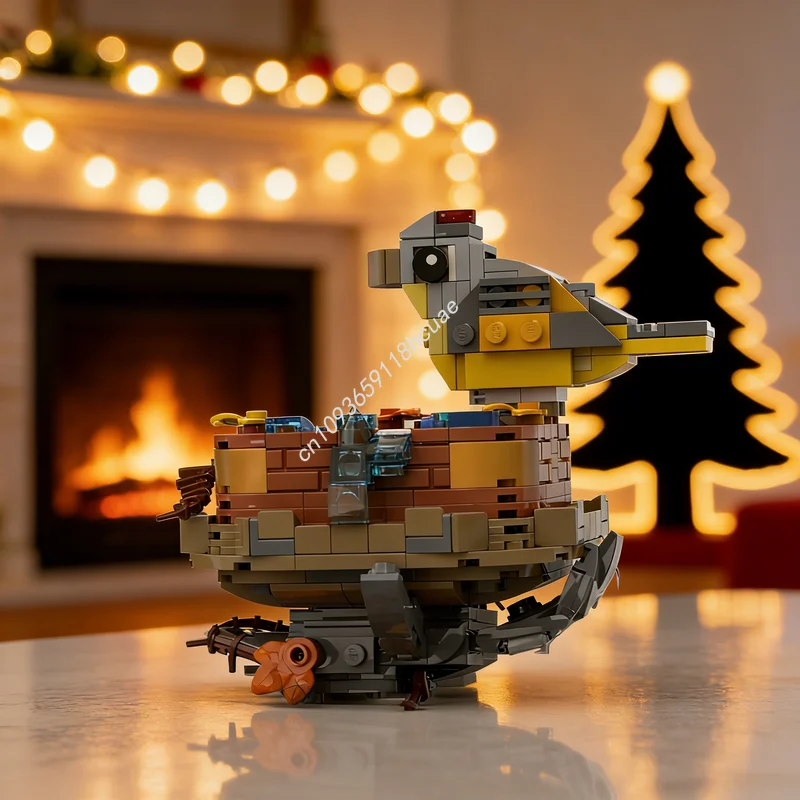 

1521pcs MOC Autumn Bird Bath Model Building Blocks Architecture Assemble DIY Creative Christmas Gifts Education Brick Toys Idea