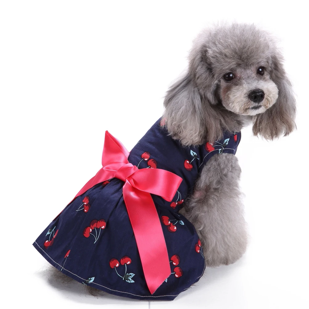 

Pet Summer Skirt Spay Suit Female Dog Bulldog Clothes Dogs Sleeveless Puppy