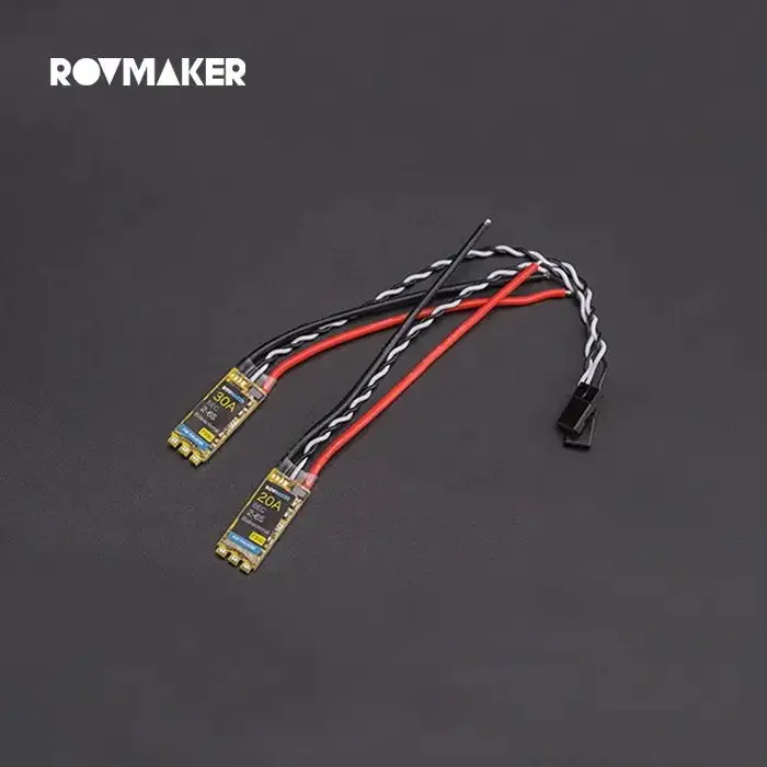 Rovmaker alta qualidade 20/30a/35 controlador de velocidade do motor esc duplo-face extremo brushless velocidade controlador esc