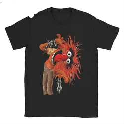 Muppets Animal Men T Shirt Cartoon the Muppets Show Leisure Tees T-Shirt girocollo manica corta 100% cotone 6XL vestiti