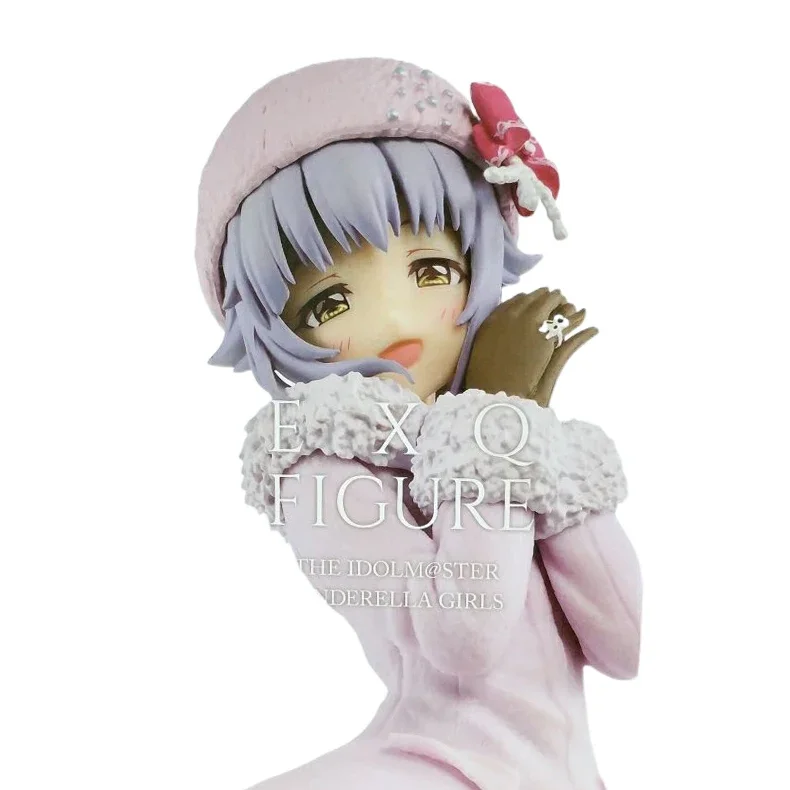 Bandai Original Anime THE IDOLM@STER Cinderella Girls Koshimizu Sachiko Action Figures Collectible EXQ Model Ornament Gift