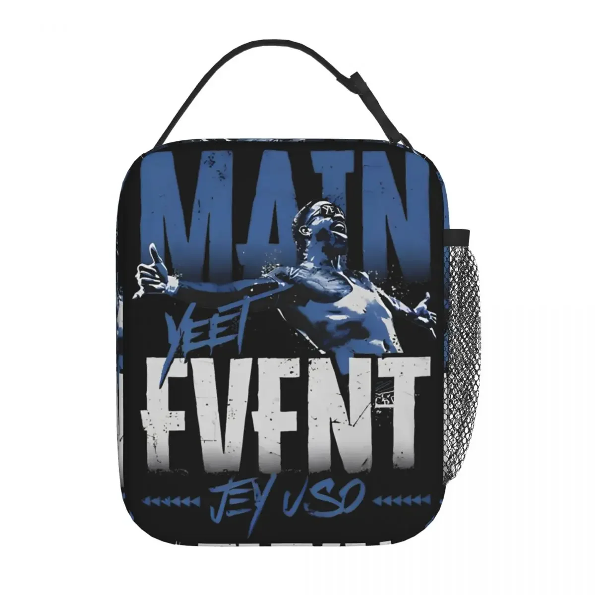 2025 New Jey Uso Yeet Wrestling Wrestler Thermal Insulated Lunch Bag for School Portable Food Bag Container Cooler Thermal