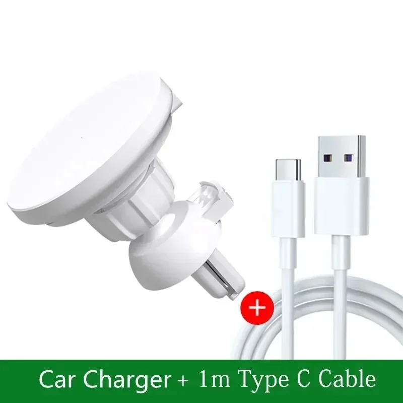 VIKEFON Magnetisches kabelloses Autoladegerät für iPhone 12 13 14 15 Pro Max, Lüftungsschlitz-Autohalterung, schnelles Autoladen