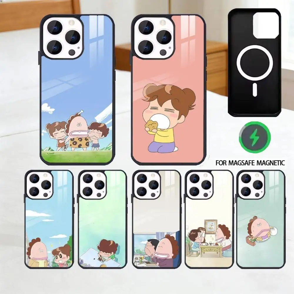 

Cute Anime A-Atashin Chi Phone Case For iPhone 17,16,15,14,13,12,Plus,Pro,Max for Magsafe Magnetic Wireless Charging