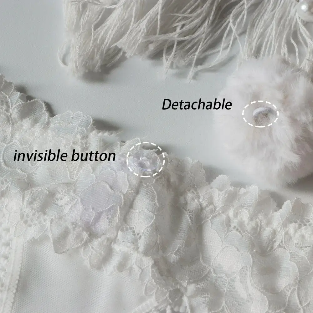 منخفضة الخصر سراويل فتاة شبكة القطن المنشعب الأرنب فتاة أرنب ذيل القطن سراويل الدانتيل ملخصات النساء العشير مثير سراويل