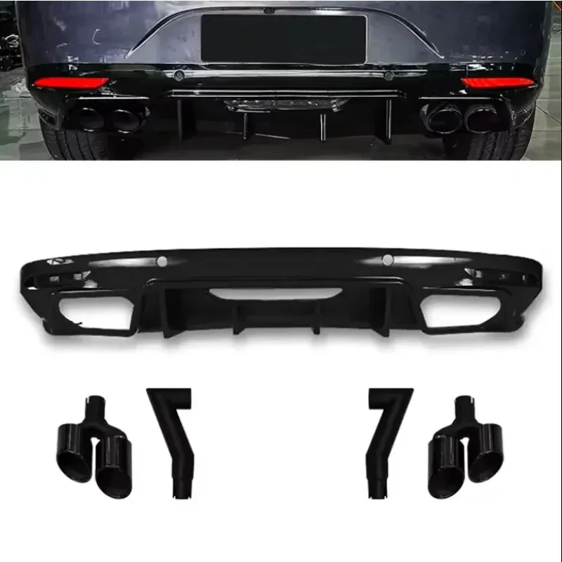 

Best SellingFor DM Car Rear Bumper Diffuser Lip Sp Spoiler Factory New ved 2024 Rear Lip ProtectionHigh Quality