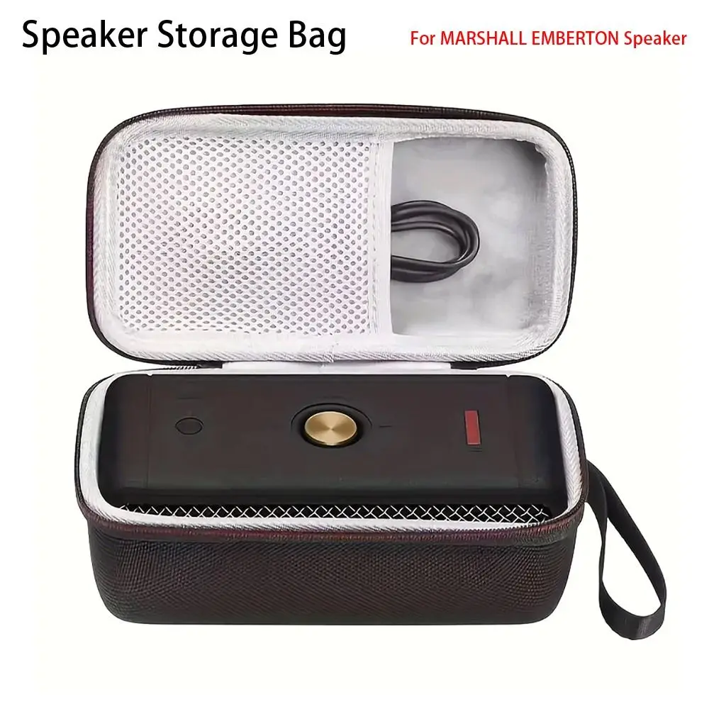 1Pcs Case Accessories Speaker Storage Bag Container Waterproof Hard EVA Case Dustproof for MARSHALL EMBERTON Speaker