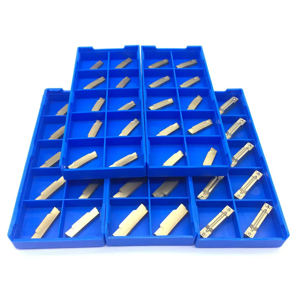 10 20 30 50 100pcs MGMN300-M 3mm Grooving Inserts for Stainless Steel and Steel  for 3/4" MGEHR Lathe Cut-Off Tool Holder CNC