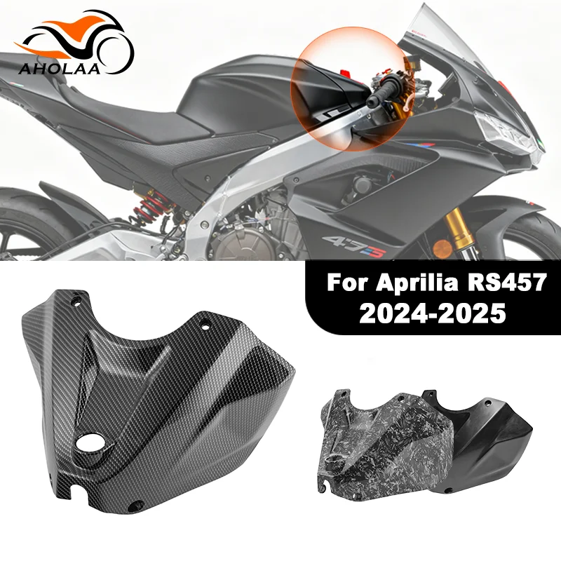 

For Aprilia RS457 RS 457 2024 2025 Motorcycle Front Tank Oil Fuel Gas Guard Cover Fairing Clowing Protection Accessories