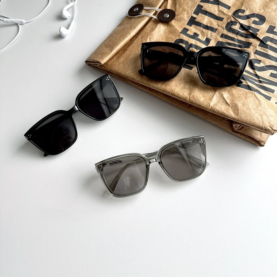 

2024 New Polarized Driving Sunglasses ex Celebri Inspired High Faion UV400 Sun Protection Resin Lens Square Frame