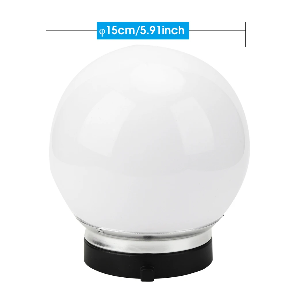 15cm Soft Light Ball for Bowens Mount General Flash Lampshade for Portrait Shooting Professional Product Photography Accessory view 6