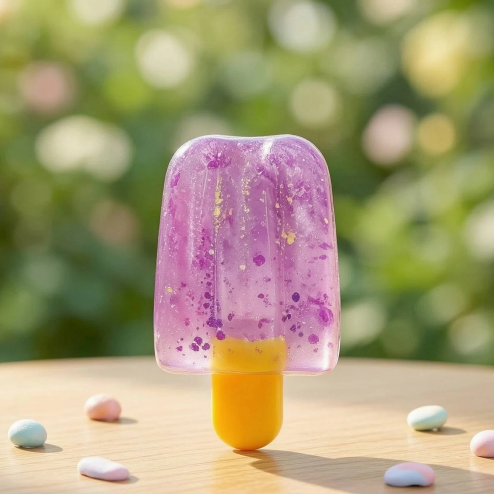 Ice Pop Compress Toy Portable Ice Cream Bar Compress Toy Ice Pop Squishy Lightweight Ice Cream Squishy Easy to Clean