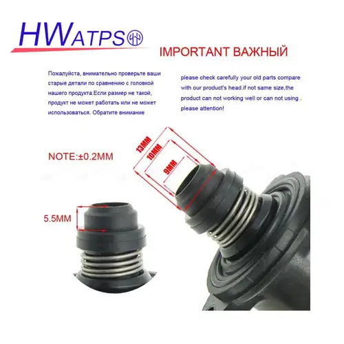 Imagen 2 del producto Válvula de Control de aire en ralentí IAC 1450A166 compatible con Mitsubishi Galant Lancer Eclipse Chrysler Sebring Dodge Stratus MD628318 MD628319