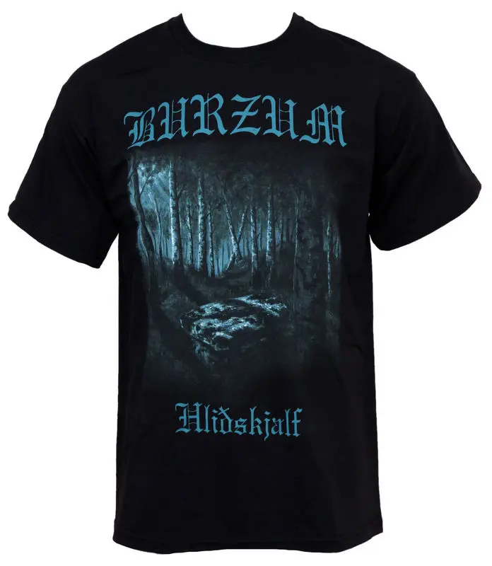 New Burzum Graphic Cotton Band T-shirt Unisex Summer Short Sleeve Fashion Brand Tee Luxury Casual Vintage Tees