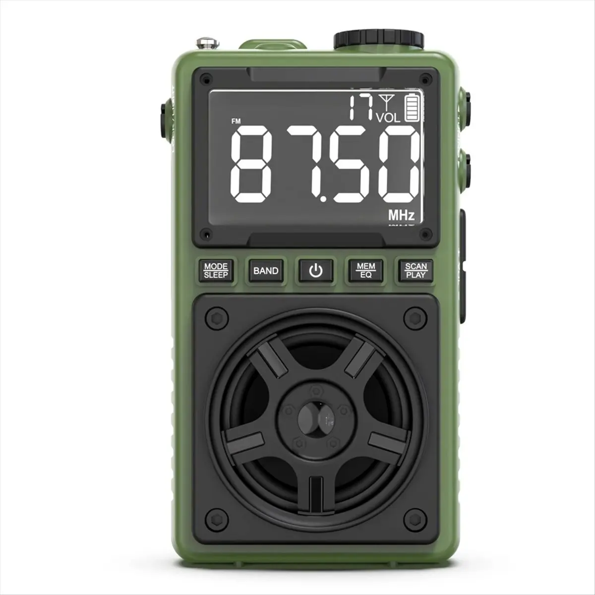 Promotion Multifunctional Mini Handheld AM/FM Radio Digital Elderly Full Band Portable Pocket Bluetooth Card