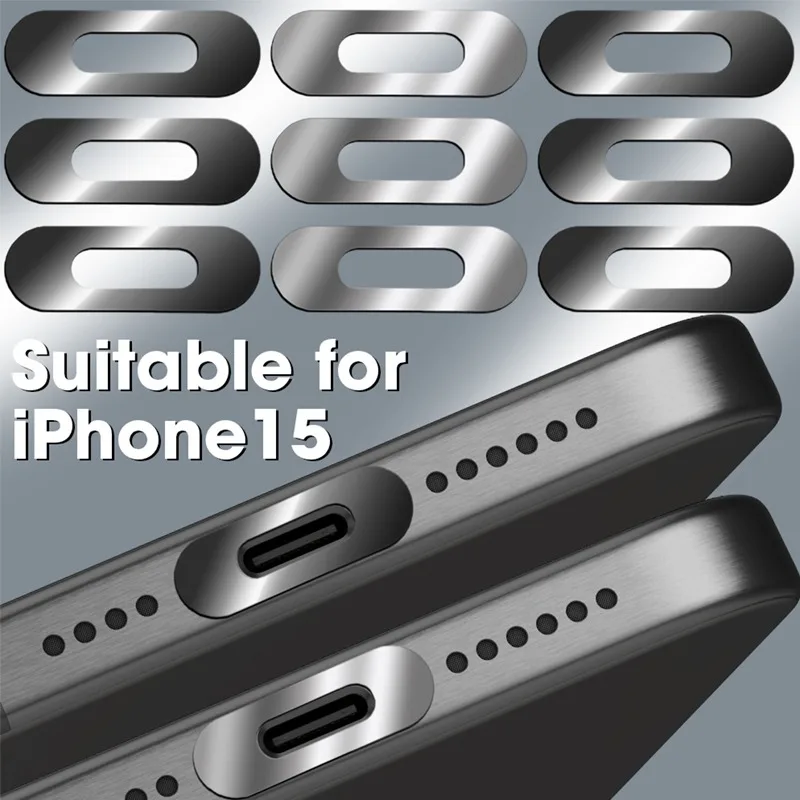 

40-10Pcs Mobile Speaker Anti Dust Mesh Sticker for Apple IPhone 15Pro Series Anti-scratch Stickers for IPhone15 Protective Film