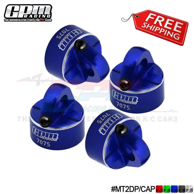 GPM 7075 Alu. Alloy Shock Absorber Cap Cover for TEKNO 1/10 MT410 2.0 4X4 PRO Accessary RC