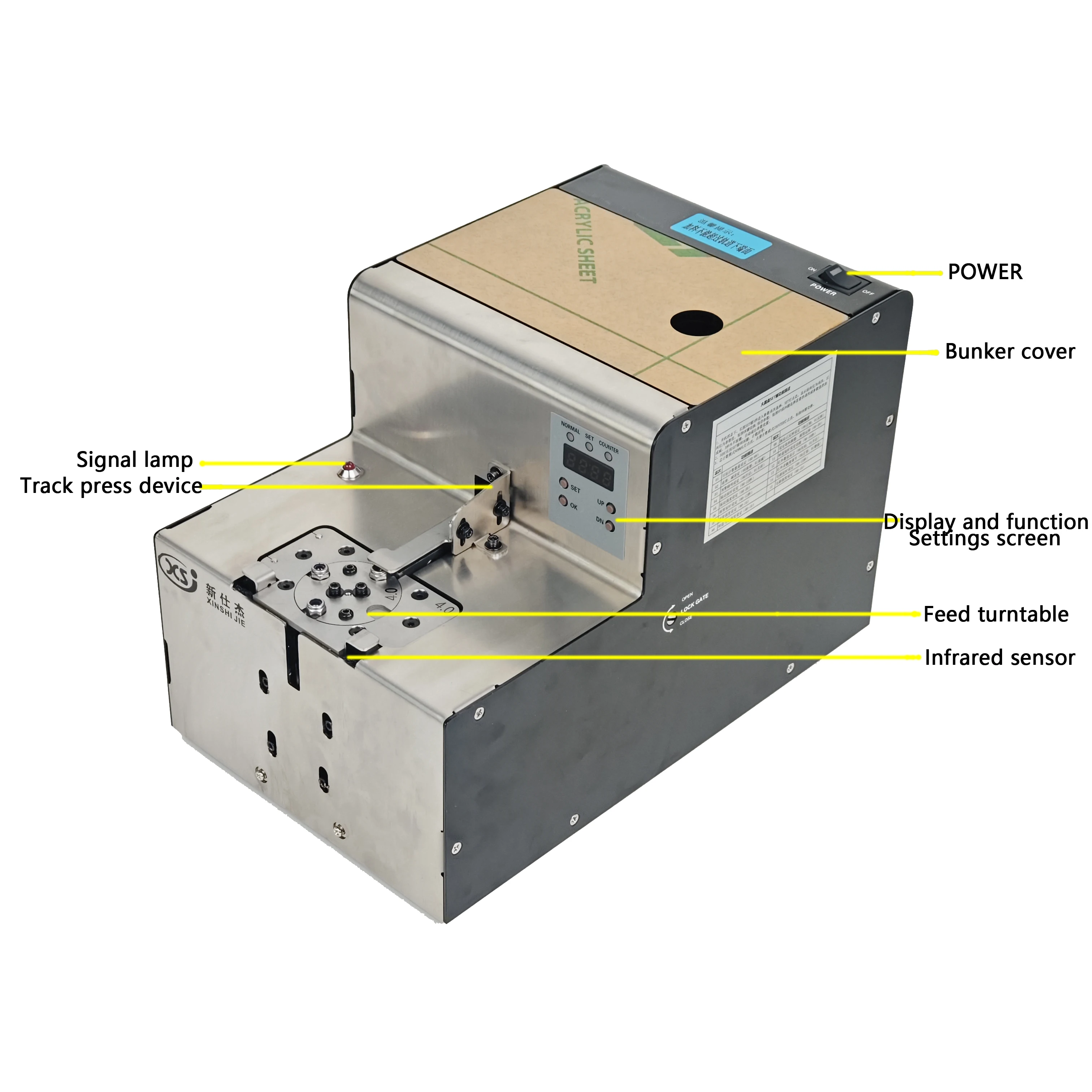 

Заводская прямая спираль, автоматическая машина для подачи гаек, машина для подсчета гаек