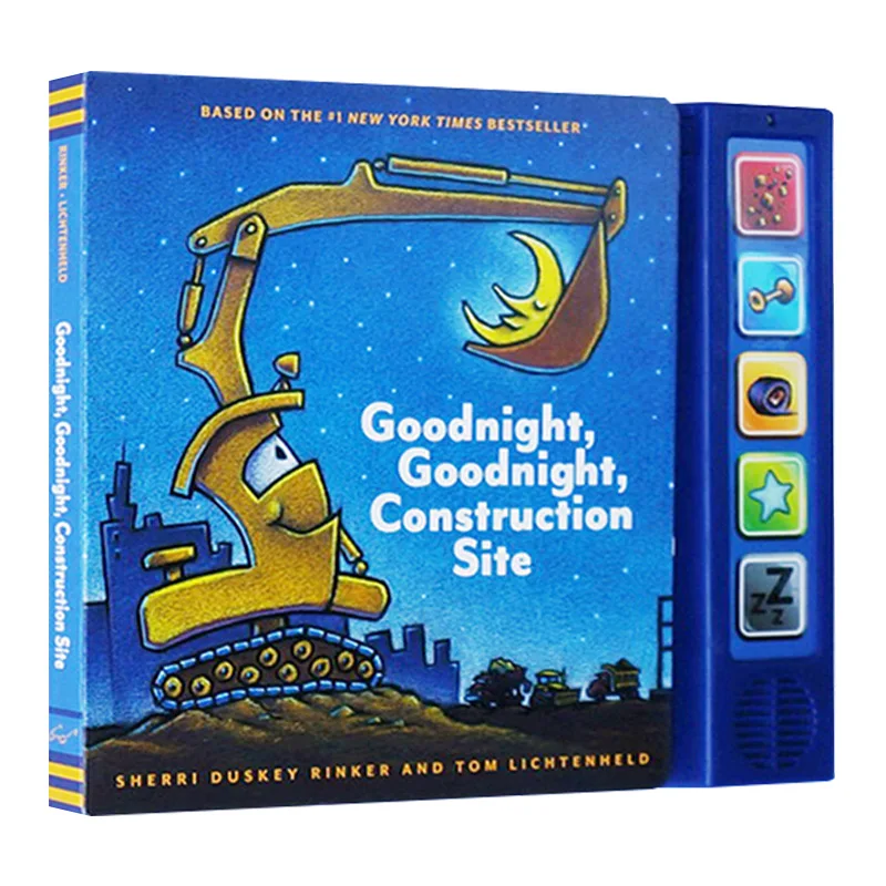 

Goodnight Goodnight Construction Site STEM, Children's books aged 2 3 4 5, English picture Audiobooks books, 9781452128245