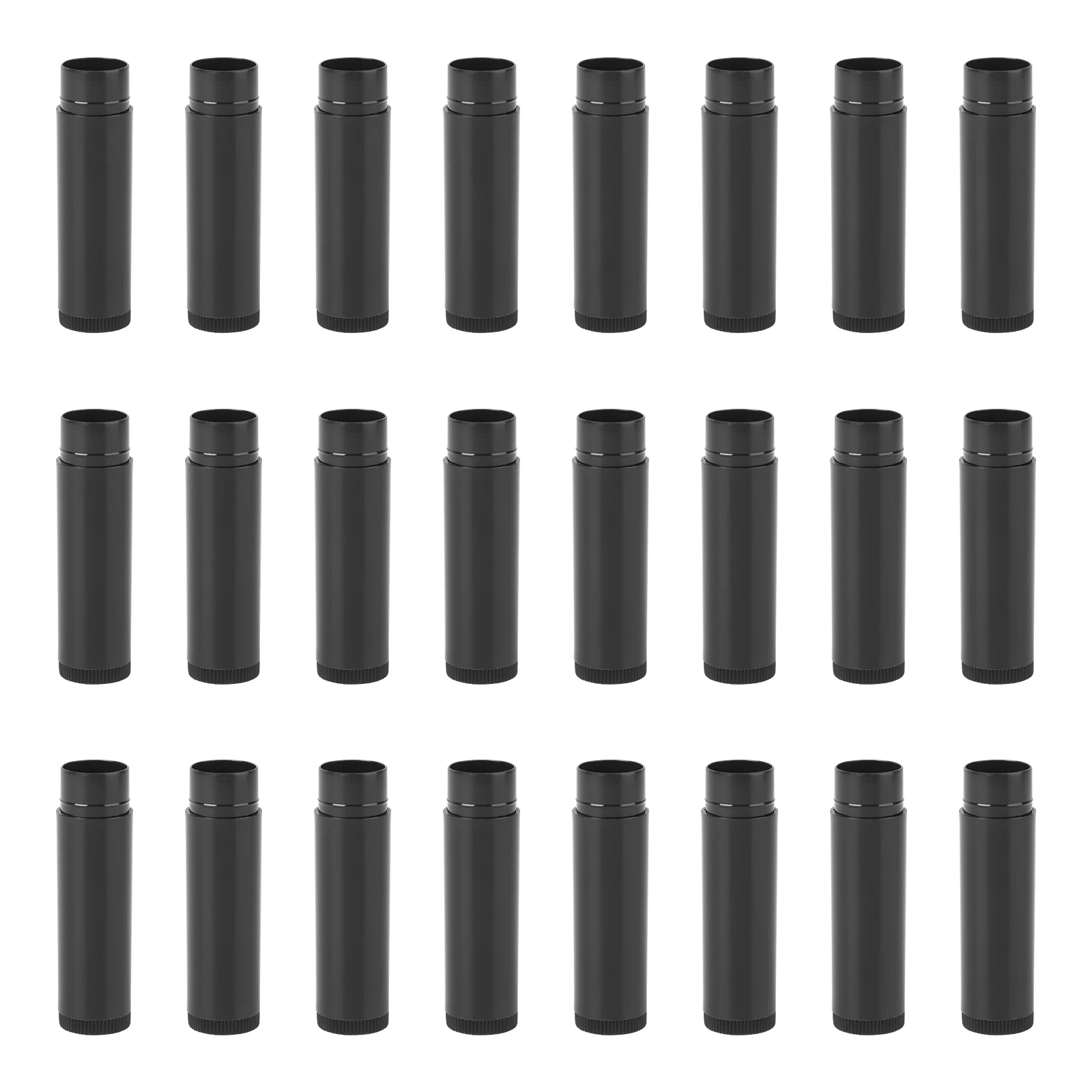 

25Pcs 15oz Empty Lip Balm Tubes with Caps Clear Plastic Containers for Handmade Cosmetics Lip Blam Tubes Lipstick Tube