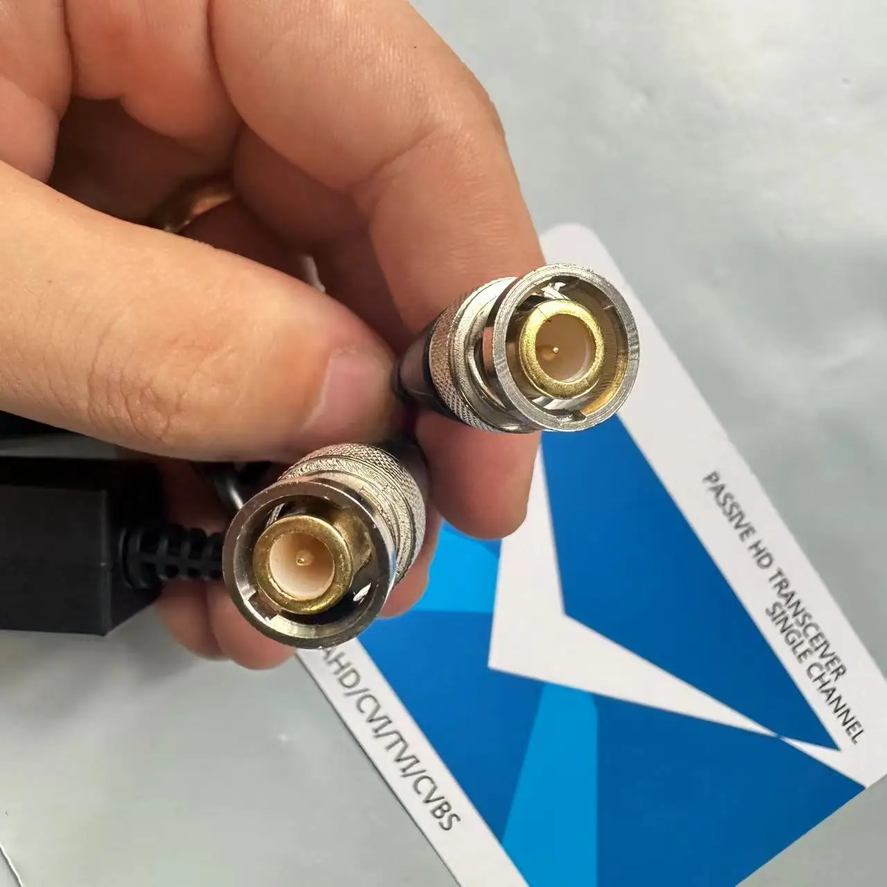 HD CVI/TVI/AHD BNC Video Balun Transceiver For 5MP cctv security camera BNC Cat5 CCTV UTP Passive Video Balun