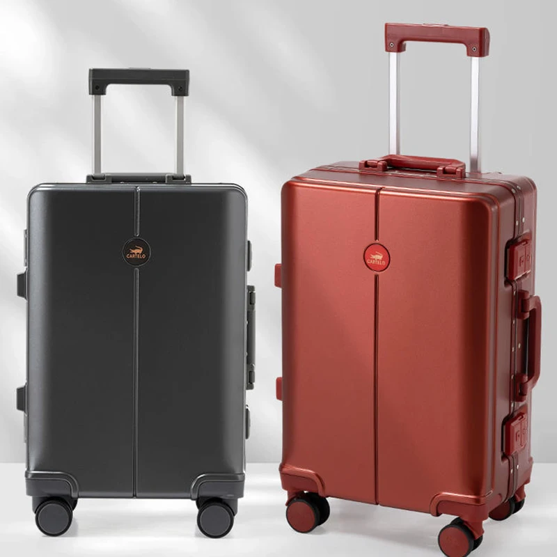 Luggage Female 20 "ultra-lightweight boarding case 26" large capacity durable sittable trolley case Silent suitcase Male