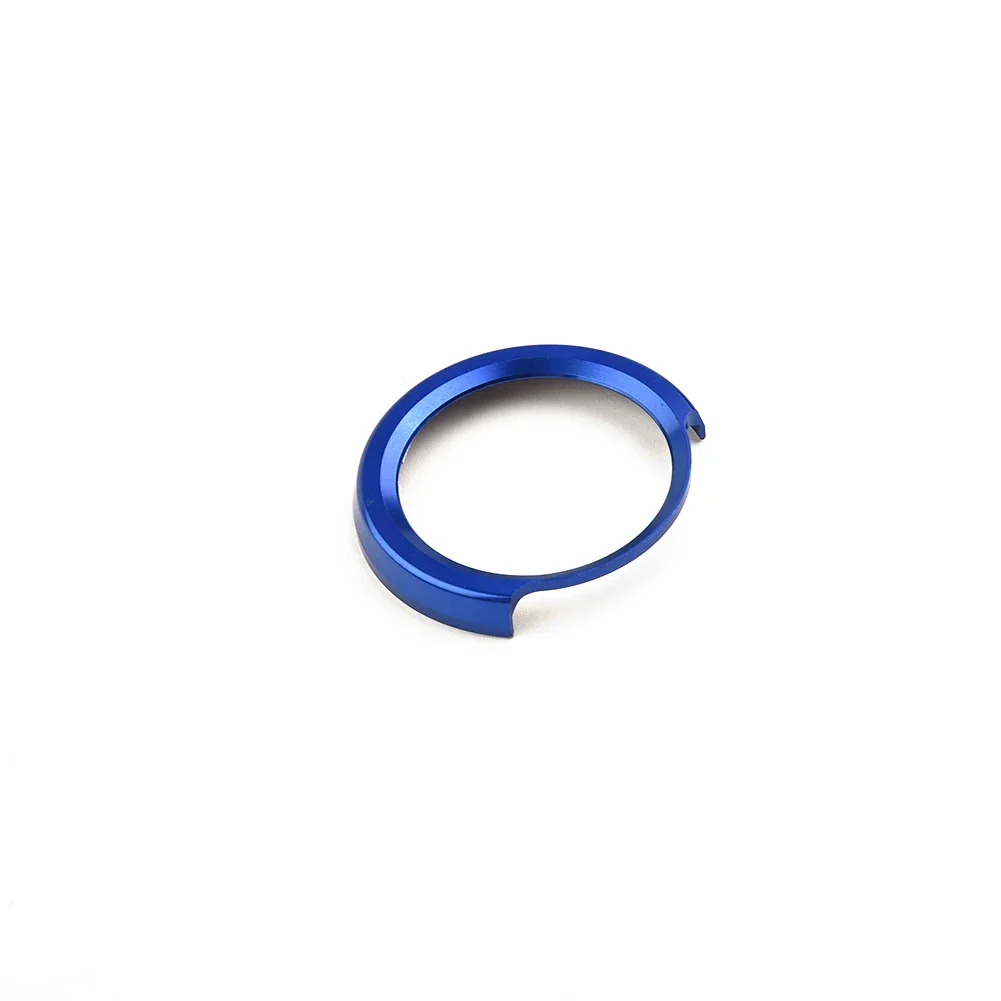 High quality Button Cover Trim Never fade Never rust Parts Pro Interior Blue Console Decor Decorative Start Key