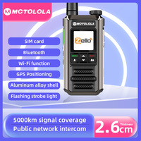 MOTOLOLA 2G/4G/5G Network Radio Android Bluetooth Phone PTT Wifi GPS Global POC Walkie Talkie Compatible with Zello or Real ptt