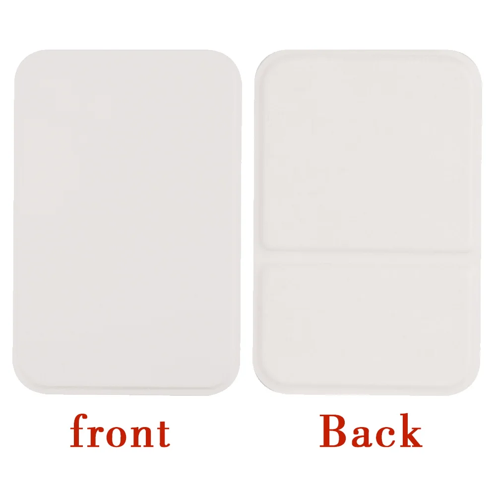 Opvouwbare desktop make-upspiegel Draagbare antislip schoonheidsaccessoire Handheld PU reismake-upspiegel Fruit Letterpatroon