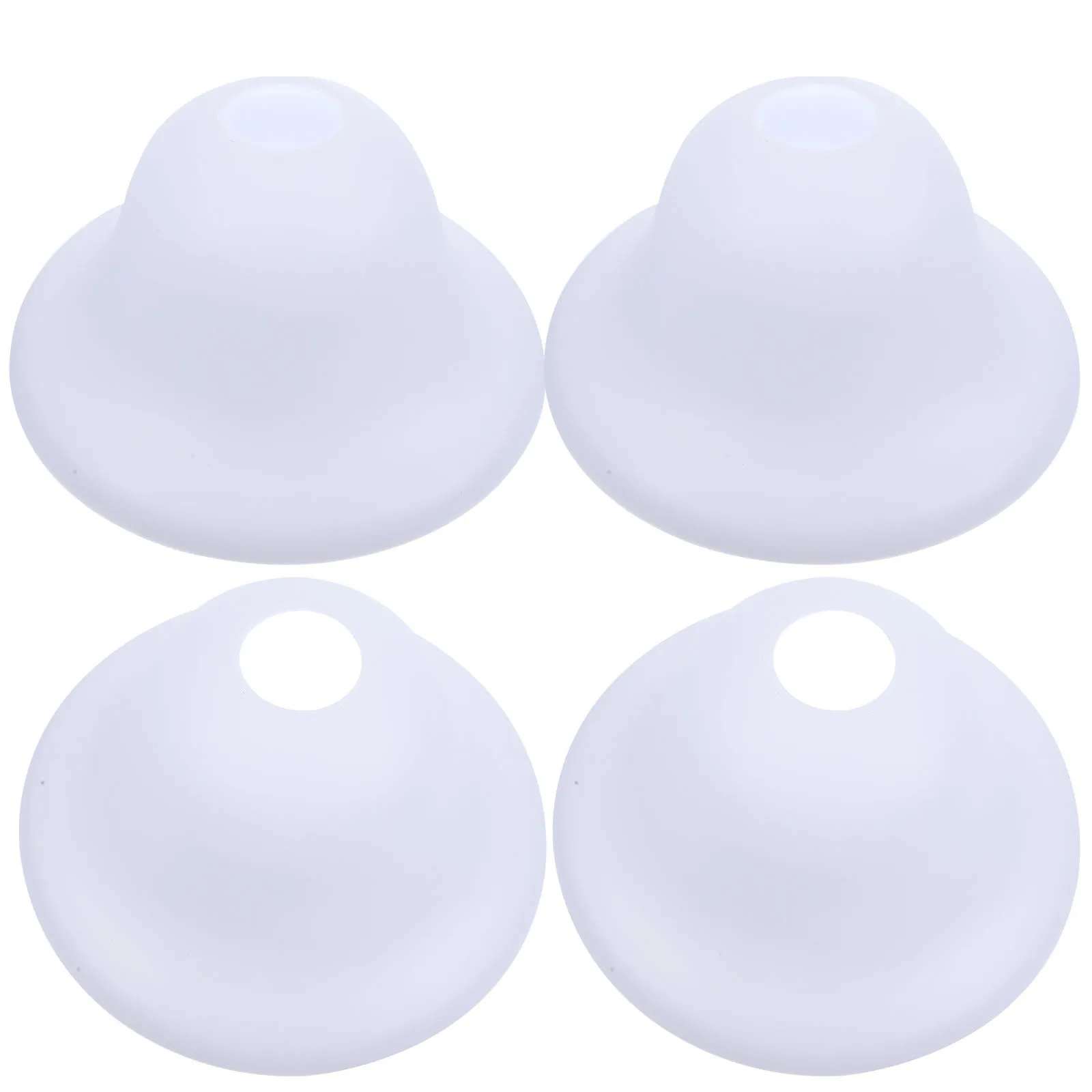 

4Pcs Plastic Lampshades Floor Lamp Shade Replacement Small Lamp Covers for Desk Table Pendant Light Decorative Light Cover