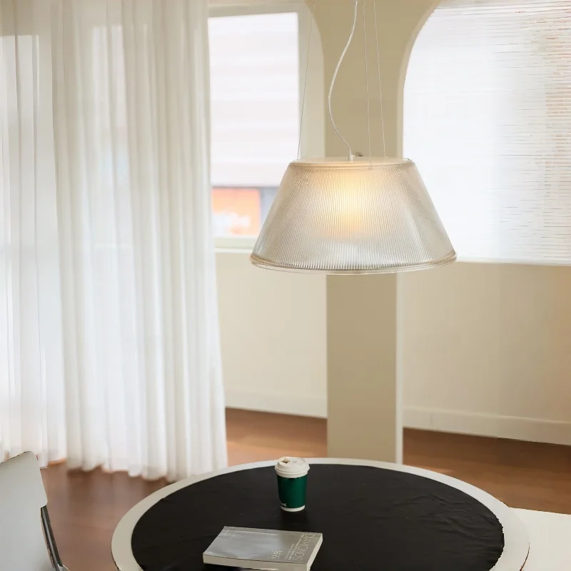 Italian Designer French Century Glass Dining Bar Bauhaus Bedroom Study Pendant Light Home Changeable Stylish Modern Dimmables