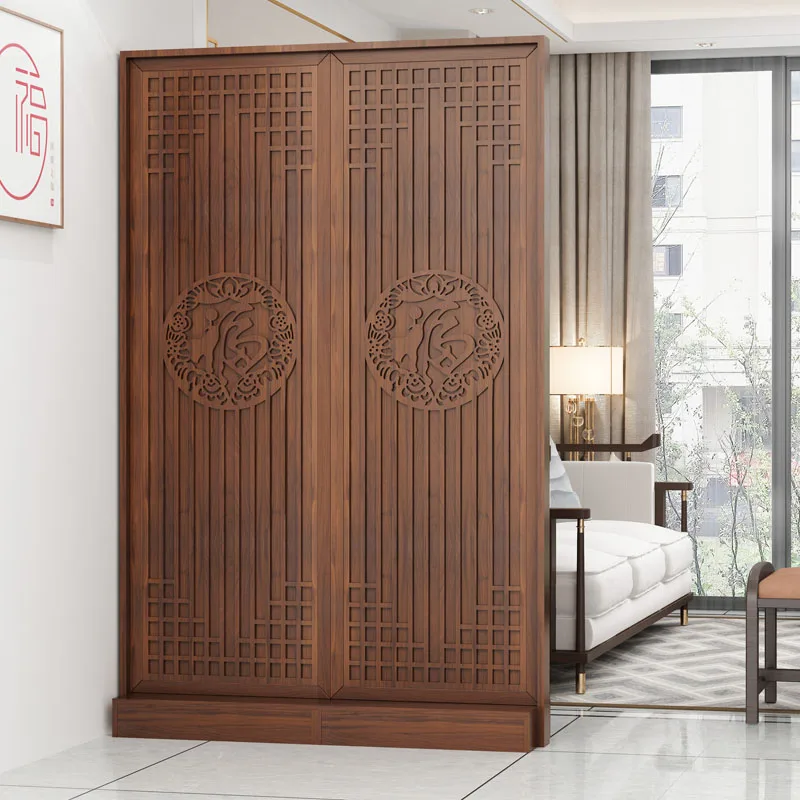 LH Chinese screen partition wall living room seat screen removable decorative frame household barrier