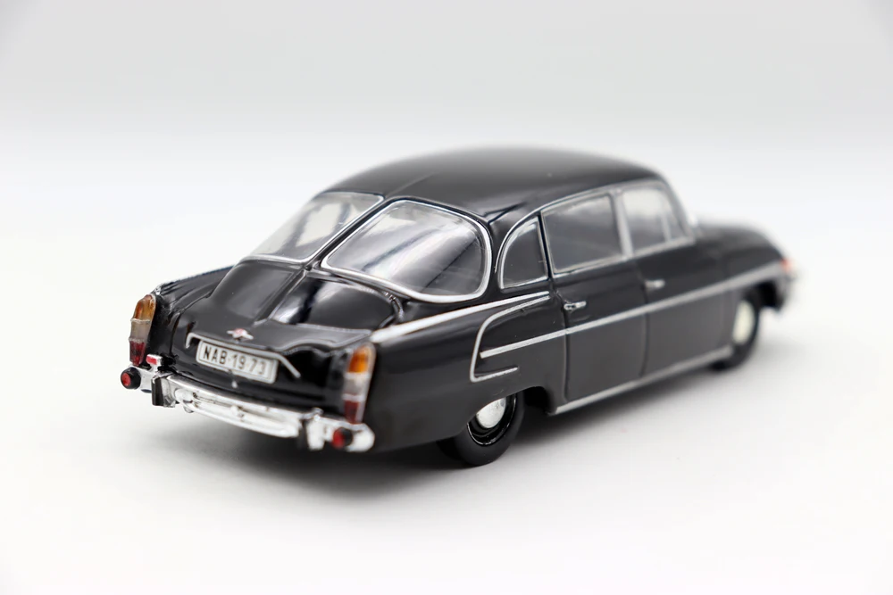 New 1/43 Tatra 603 1969 Black By AbrRex Scale Model Cars Diecast Matel for collection gift