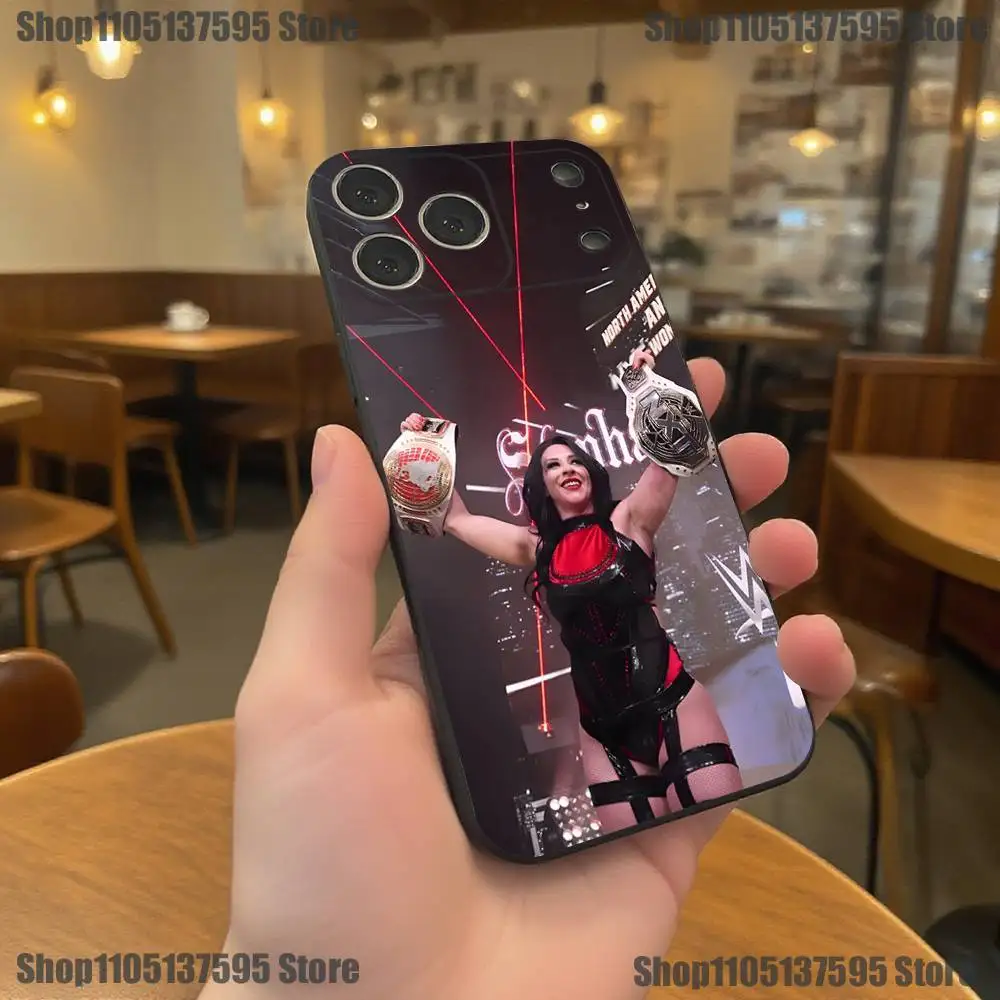 S-Stephanie V-Vaquer Handyhülle für iPhone 17,16,15,14,13,12,11,Pro,XS,Max,XR,Plus,E,SE4,Mini Schwarz Soft Cover