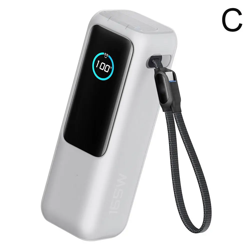 Silicone Case for Anker Zolo 25000mAh 165W Power Bank Protective Case TF/SIM Card PIN Storage Bag Portable Travel Carrying Case