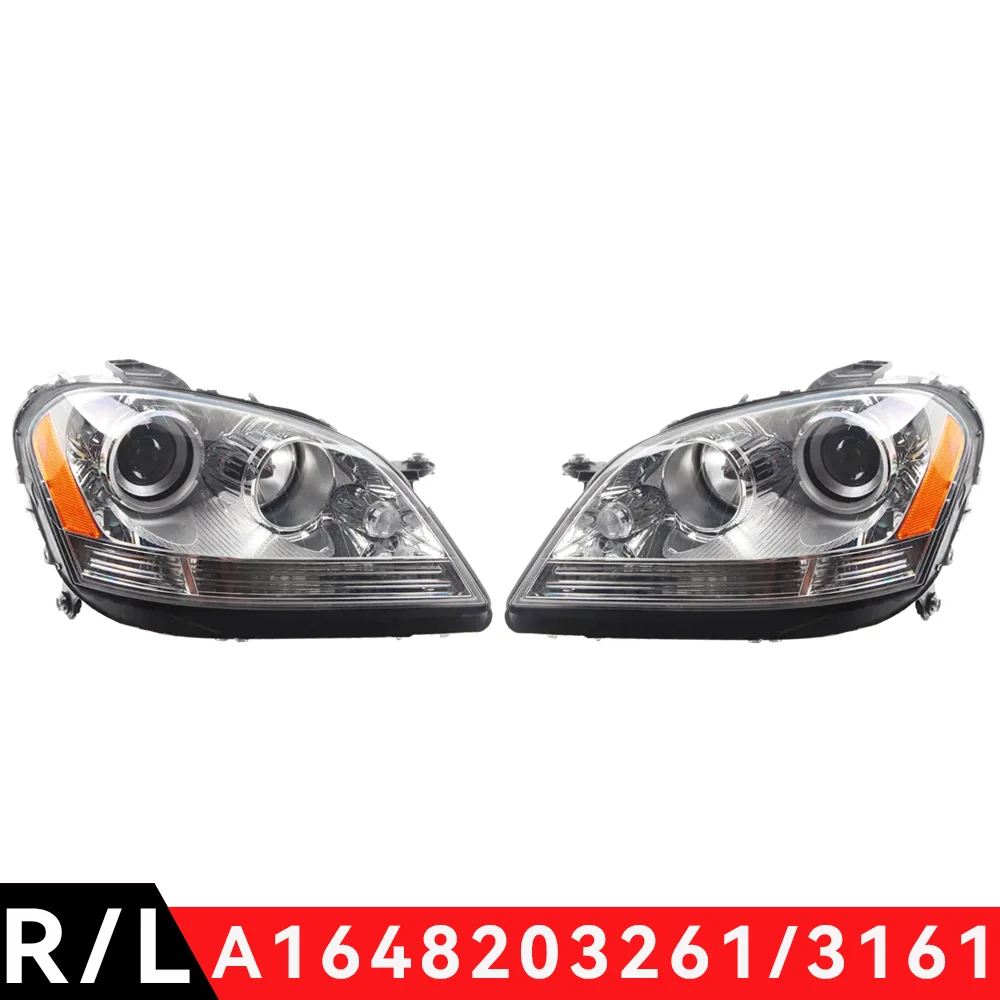 

Подходит для переднего освещения светодиодной фары Mercedes Benz A. 1648203261 A 1648203161 комплект фар W164 GL320 GL420 GL500