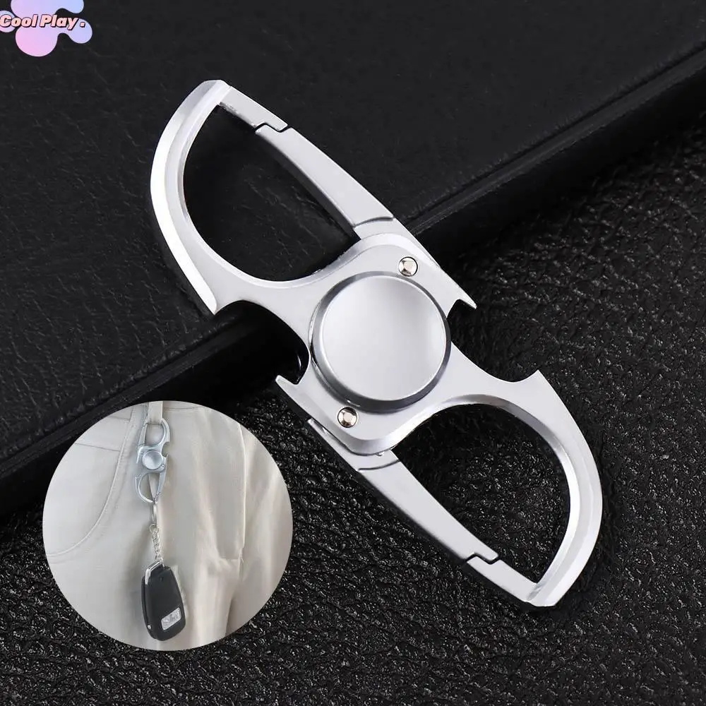 Hand Spinner Fidget Spinner Schlüsselanhänger Edelstahl Kreatives Design Fidget Flaschenöffner Metall Business Orientiert
