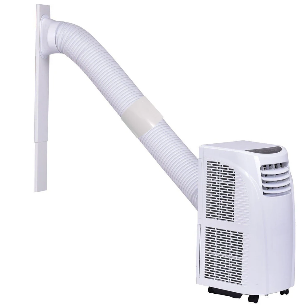 130/150mm Portable Air Conditioner Exhaust Hose Connector Threaded Ventilation Pipe Connector Exhaust Pipe Interface