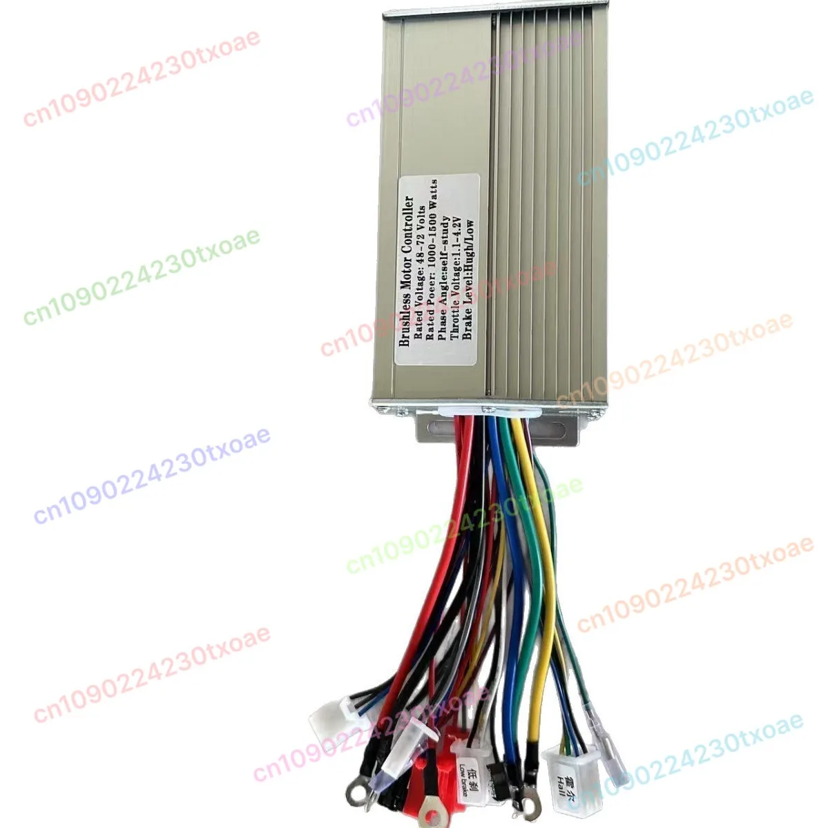 Programmable Brushless Motor Controller 48V-72V 1000W-1500W Self Learning For Electric Bike Scooter Universal