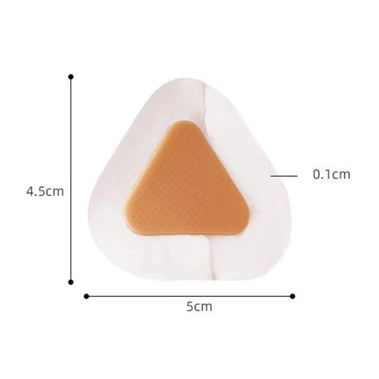 Self-adhesive Heel Cushion Pads Inserts High-density Foam Foot Care Protector for Shoes Blister Prevention