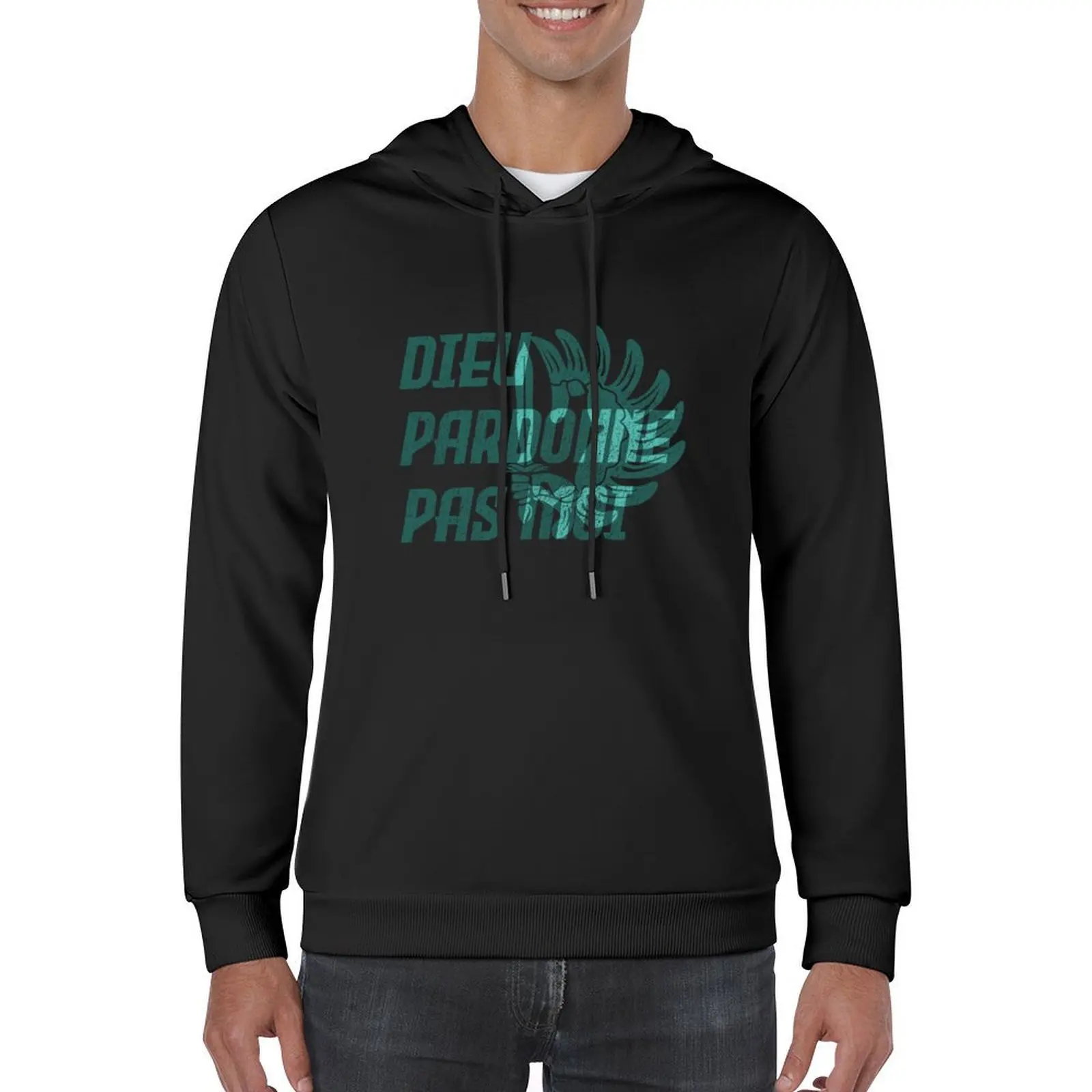 Legion Etrangere Dieu pardonne pas moi #2754 Hoodie men's coat graphic t shirts men anime clothing japanese style anime hoodie