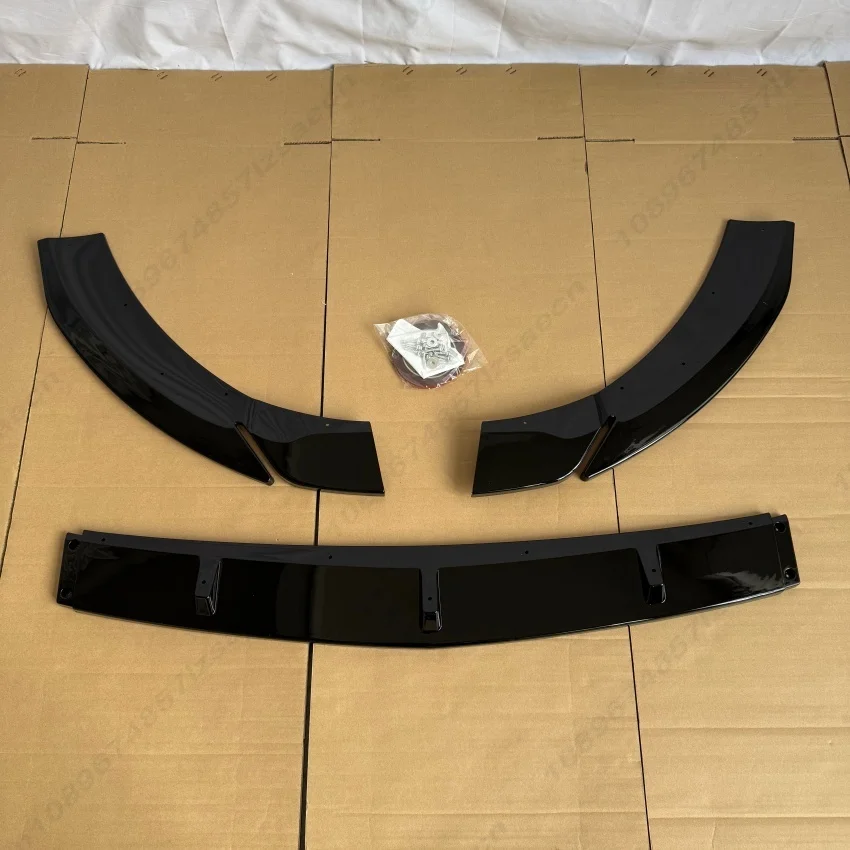 

Gloss Black Front Bumper Lip Splitter For Mercedes Benz CLA Class C118 X118 W118 AMG 2024-2026 Diffuser Spoiler Guard Tuning