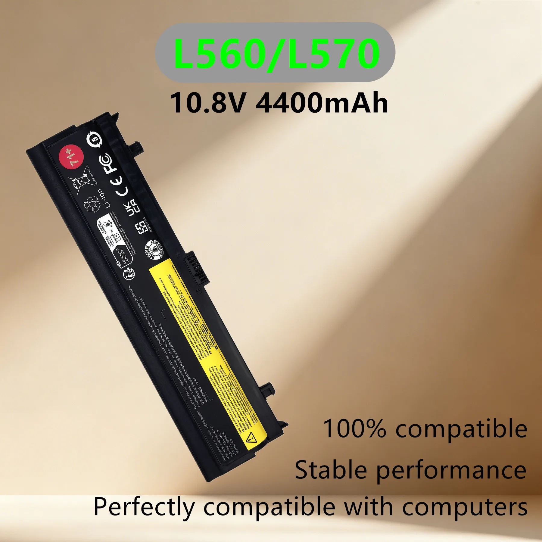 00NY488 SB10H45073 SB10H45074 SB10H45071 Laptop Battery For Lenovo Thinkpad L560 L570 00NY489 00NY4861