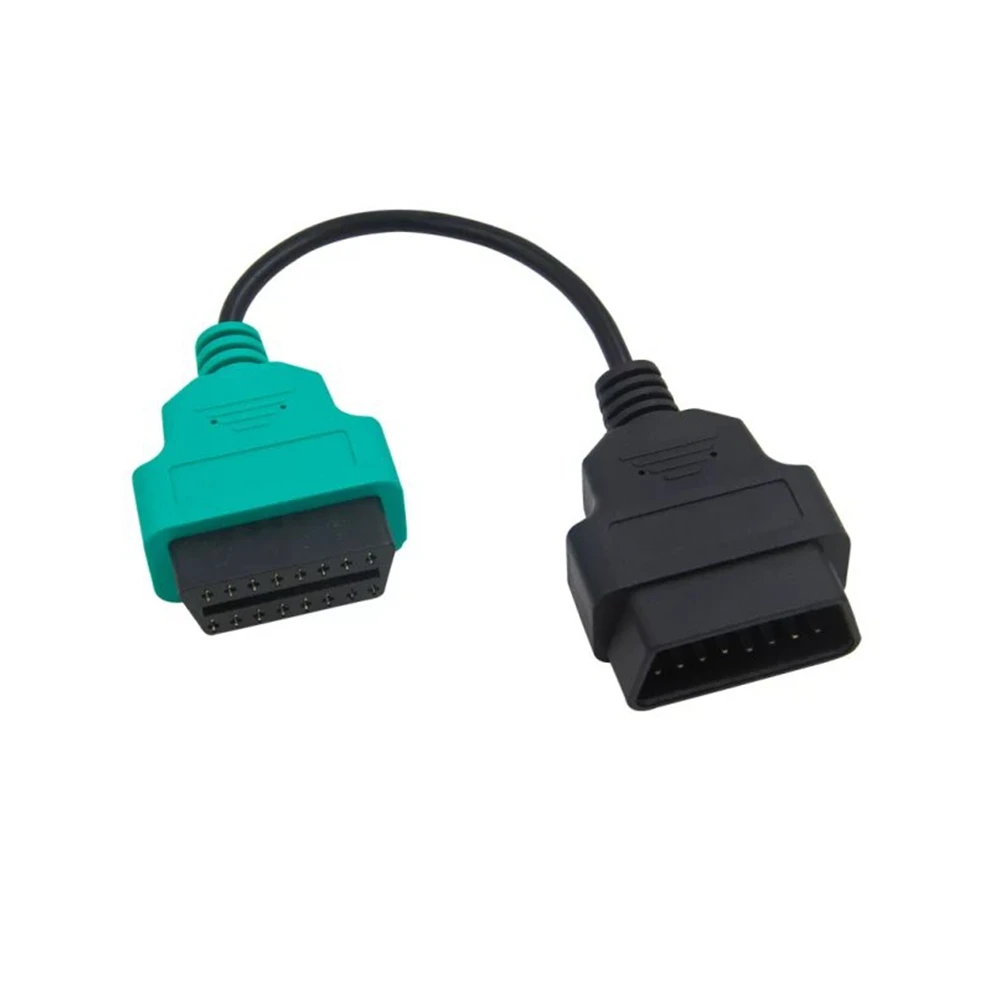 Para fiat ecu scan & multiecuscan adaptador obd2 conector adaptador de diagnóstico cabo para fiat ecu 6/4/3 pcs cabos