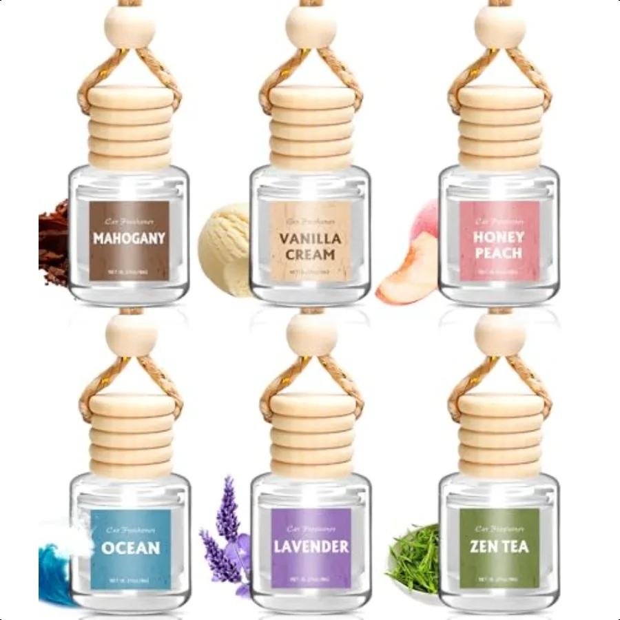 

Car Air Freshener 6 Pack Air Freshener Diffuser Fragrance ential Oil Diffuser