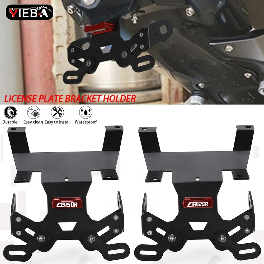 

For Honda CB300R CB150R CB250R 2018 2019 2020 2021 CB 125R Tail Tidy CB125R License Plate Holder Bracket LED Fender Eliminator