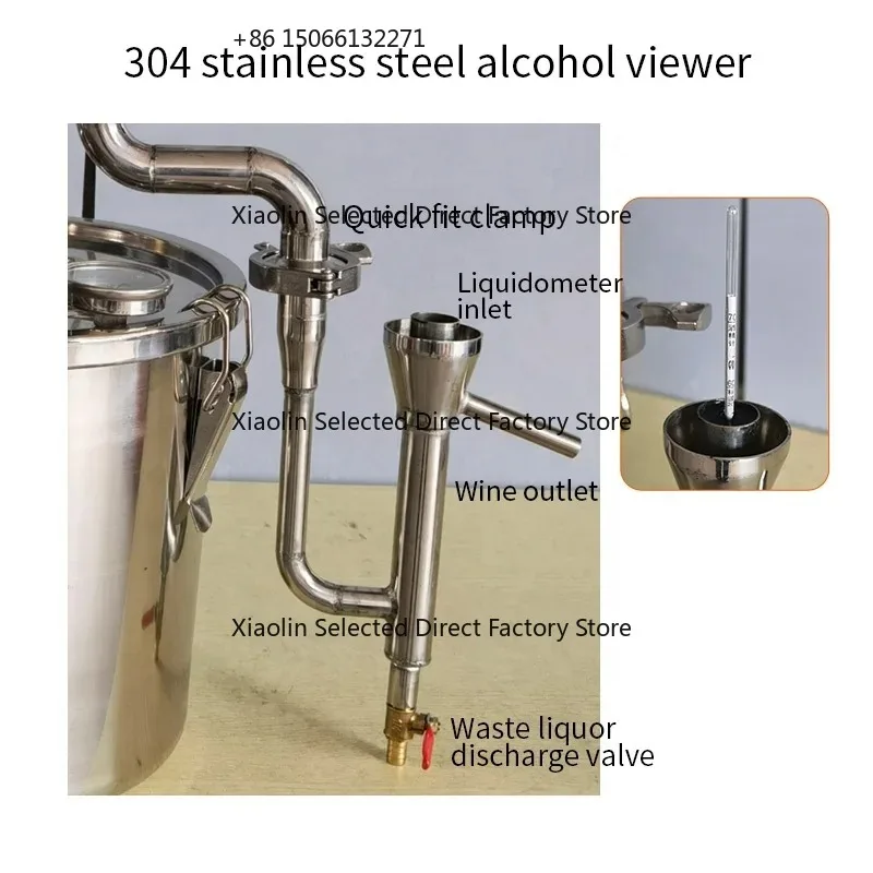 

70L Household Distiller Stainless Steel Wine Making Equipment Rum Private Distillery