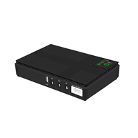 5V 9V 12V Uninterruptible Power Supply Mini UPS USB 10400MAh Battery Backup for WiFi Router CCTV(EU Plug)