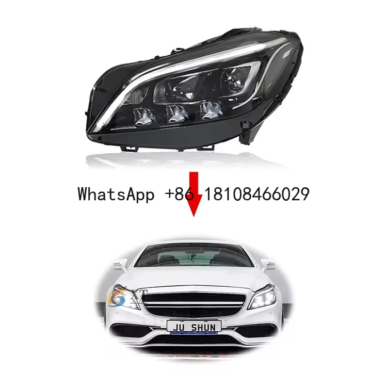 

XT Upgrade Headlight for Mercedes Benz CLS Class W218 2012-2017 CLS300 350 Car Headlight System Light Assembly Plug and Play