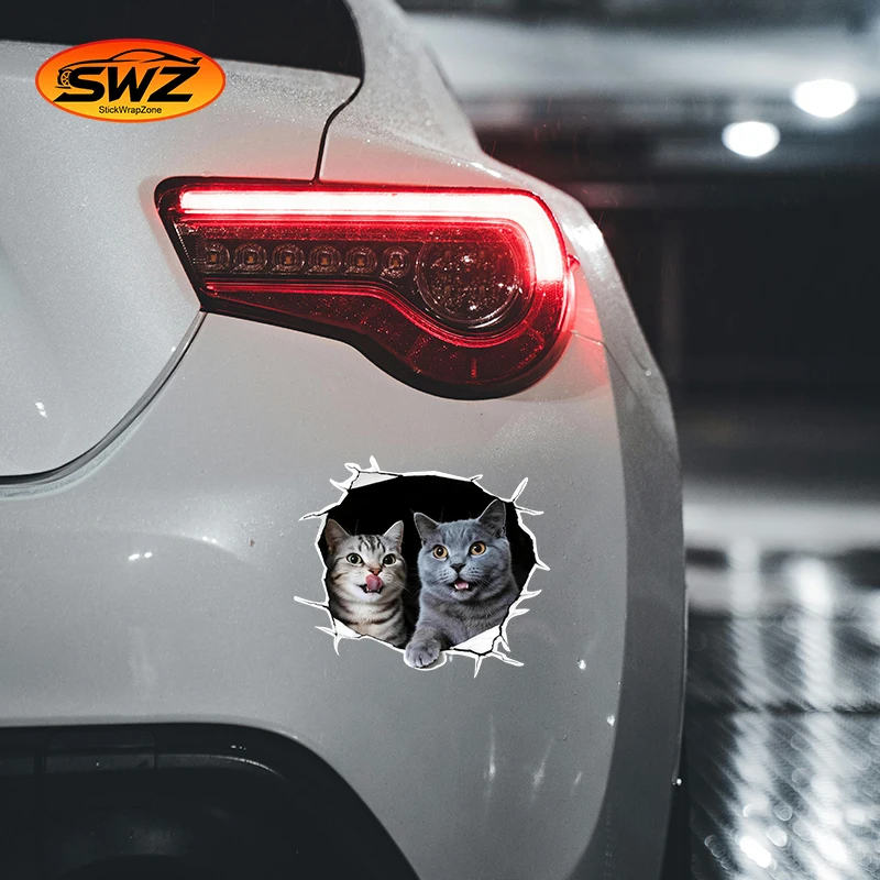 3D Twin Cats Breakt… - image